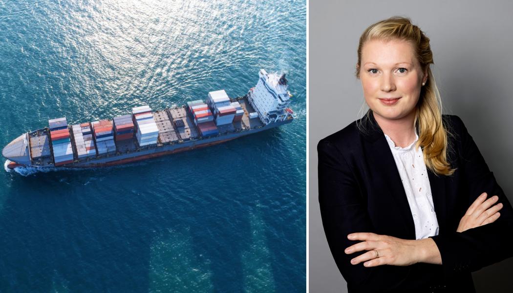 Andréa Jällbrink, Head of Shipping och delägare på Setterwalls. Foto: Setterwalls 