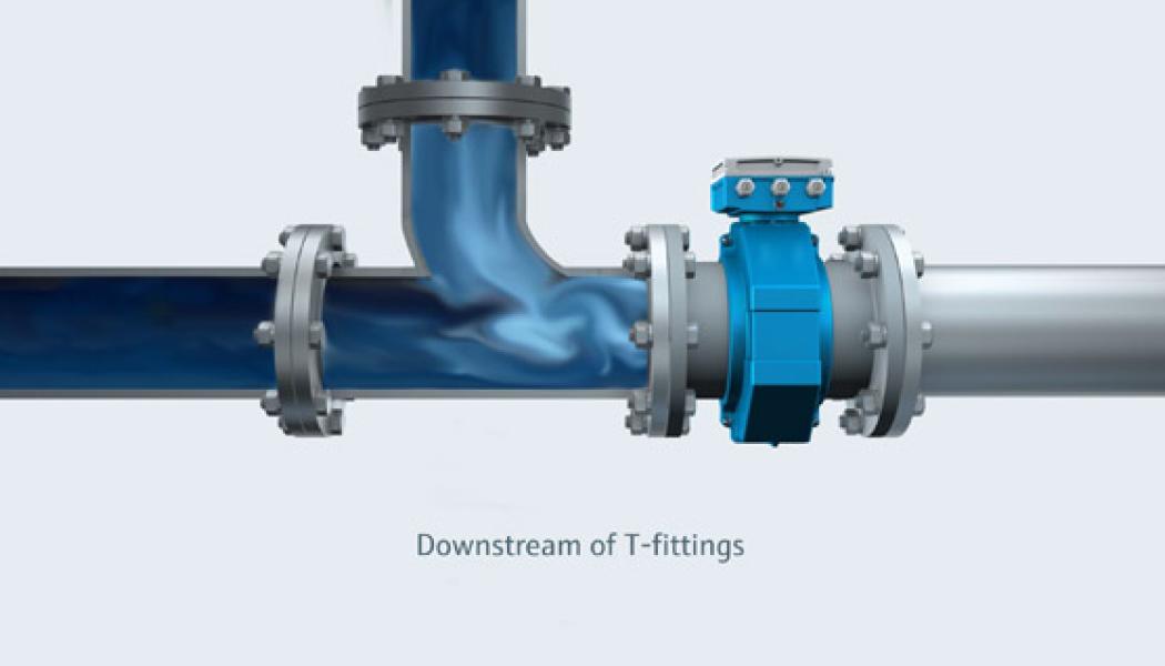 T-rör skapar oroligt vätskeflöde