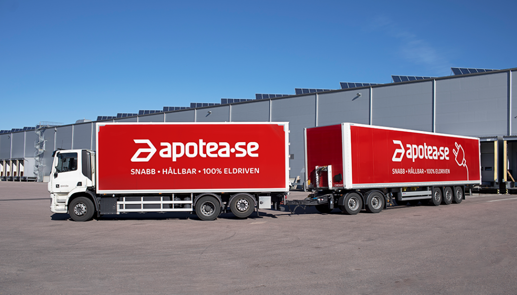 Apoteas lager i Morgongåva. Pressfoto: Apotea