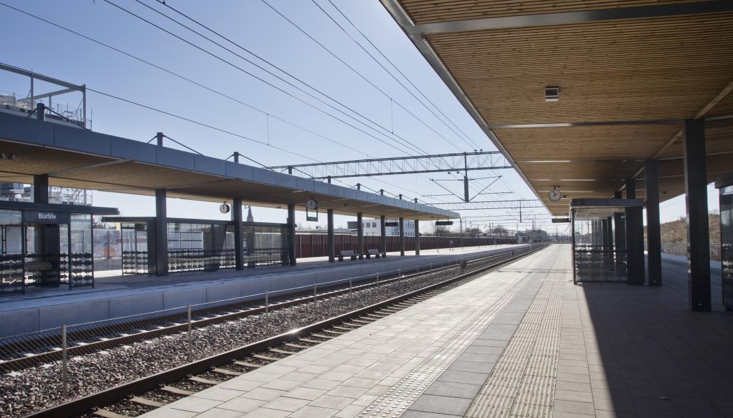 Arlövs station. Foto: Burlövs kommun