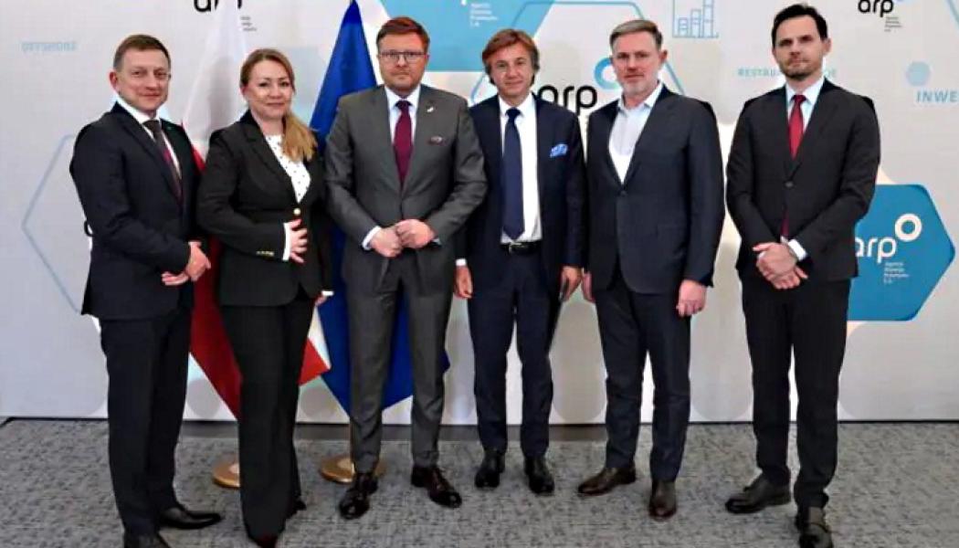 Avsiktsförklaring mellan OSGE och ARP för SMR-projekt i Stalowa Wola. Foto: OSGE