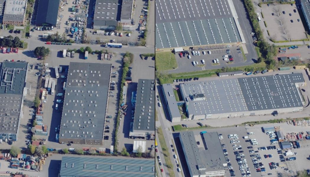 Industri- och lagerfastigheter i Storköpenhamn. Pressbild: Alma Property Partners