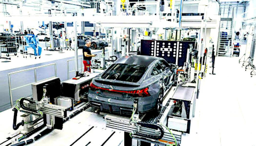 Audi-fabrik i Bryssel, Belgien. Foto: Audi