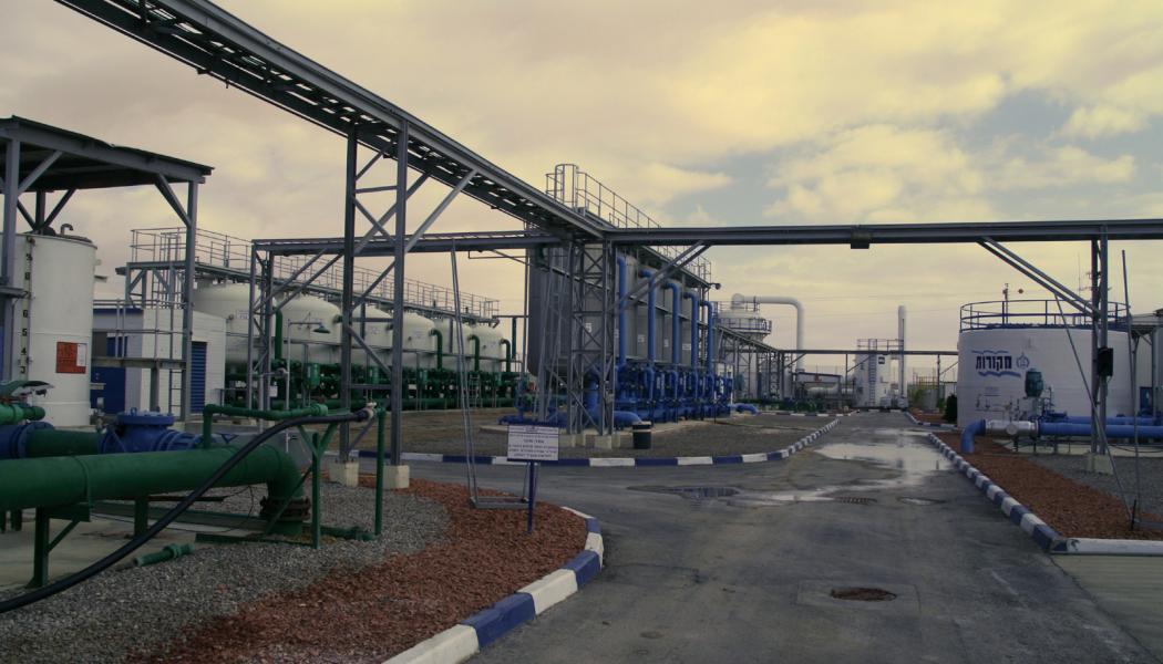  Avsaltningsanläggning i Nitzana i Israel Foto: Remi Jouan/Wikimedia Commons/https://commons.wikimedia.org/wiki/File:Nitzana_desalination_(2).JPG