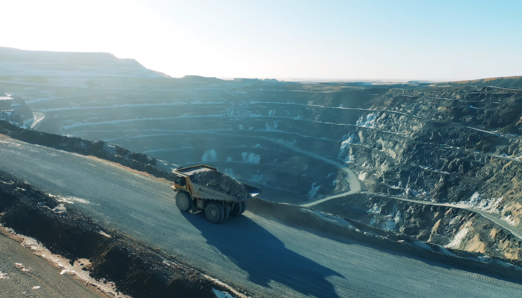 A truck at a quarry. Photo: Epiroc