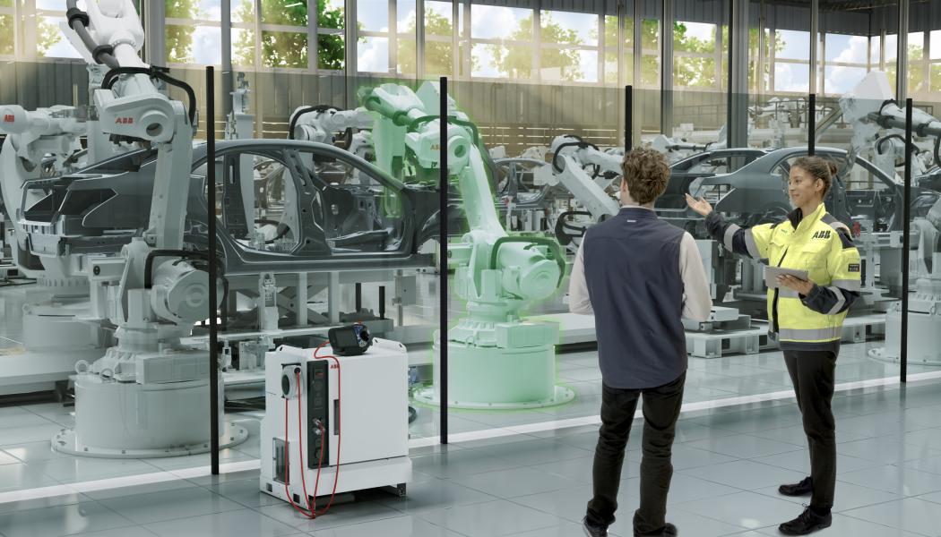 Det finns över fyra miljoner industrirobotar i drift över hela världen, enligt International Federation of Robotics (IFR) och automationen expanderar till nya sektorer. Därför är det är ”av största vikt” att minska miljöpåverkan från robotsystemen, framhåller ABB. Foto: ABB