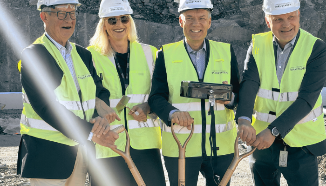 Första gjutning Båken Öckerö Fotograf/Källa: Tornstaden