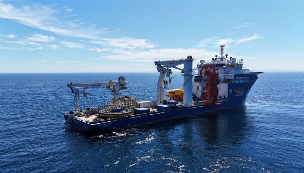    
NKT reparerar  Beatrice Offshore Windfarm. Pressbild: NKT