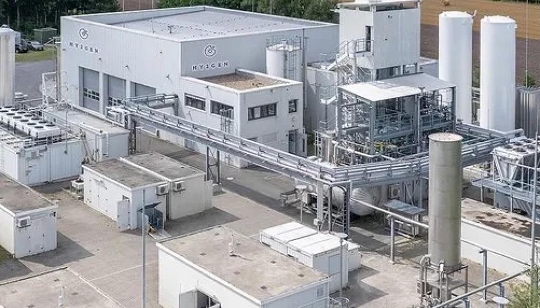Hy2gens anläggning Atlantis i Werlte, Tyskland. Foto: Hy2gen