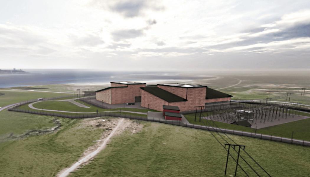  Illustration av det planerade SMR-projektet i Vardø i Norge. Bild: AFRY Ark Studio.
