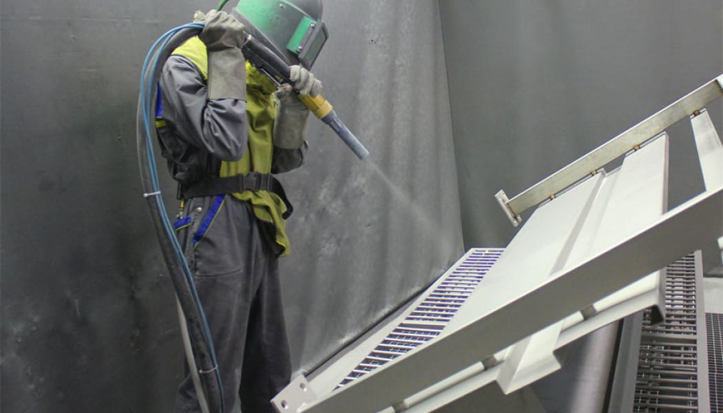 Blästring. Foto: Procoat Group