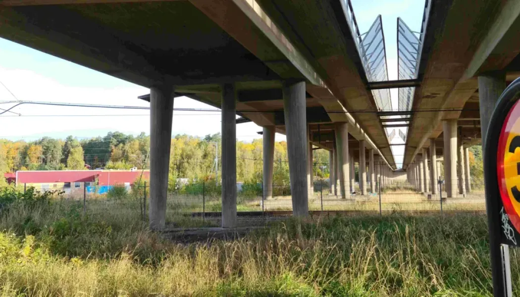 Två parallella broar vid Blommenhov i Nyköping ska bytas ut. Foto: Trafikverket