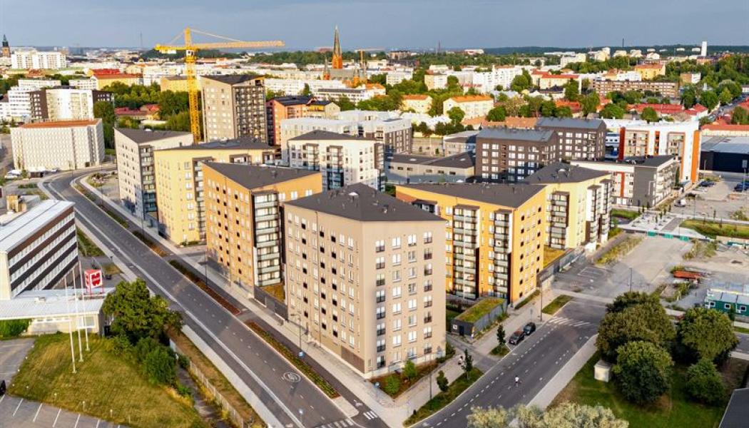 Kirstinpuisto Turku Finland. Pressbild: Bonava