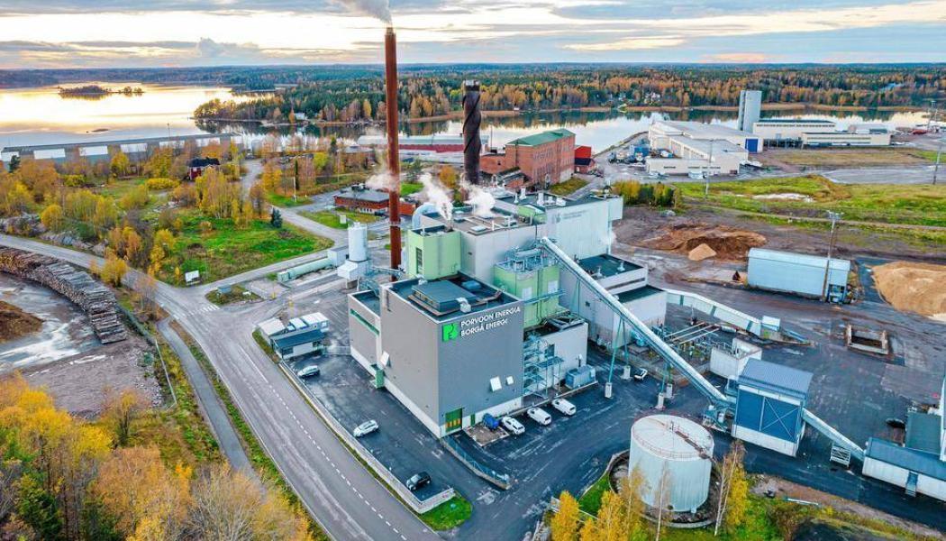 Borgå Energias huvudkontor och huvudproduktionsanläggning ligger i Tolkis. Bioenergianläggningarna har producerat el och värme. Foto: Borgå Energia, kredit: ANSSI VUOHELAINEN