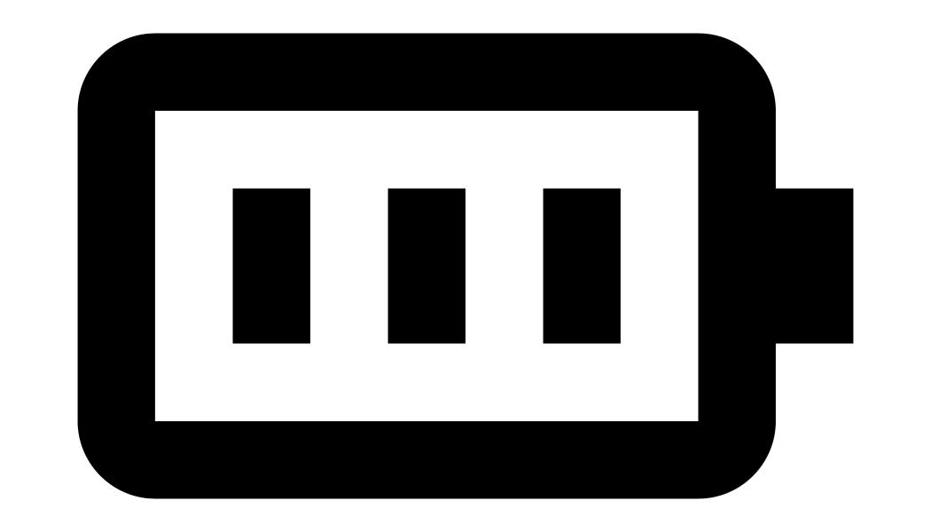 Illustration batteri. Illustration av:  Boxicons / Unsplash