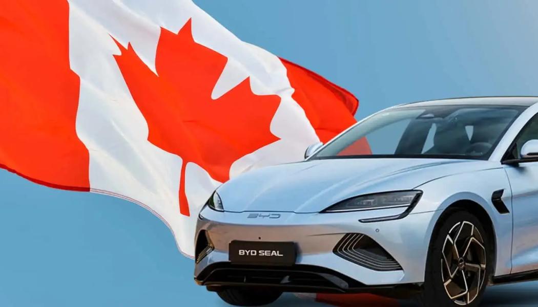 Kanada har just öppnat dörren för billiga kinesiska elbilar. Till skillnad från USA planerar Kanada att sänka den 100-procentiga tullen på kinesiska elbilar, vilket öppnar för import av modeller som kostar under 25 000 dollar. Illustration: BYD-Canada