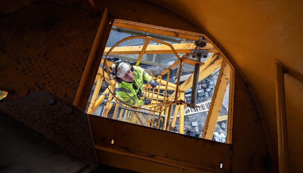 Konkurserna inom byggindustrin minskar. Pressbild: Byggföretagen
