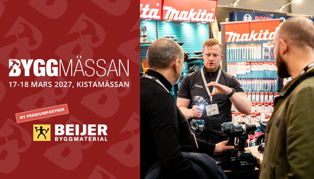 Byggmässan. Pressbild: Easy Fairs