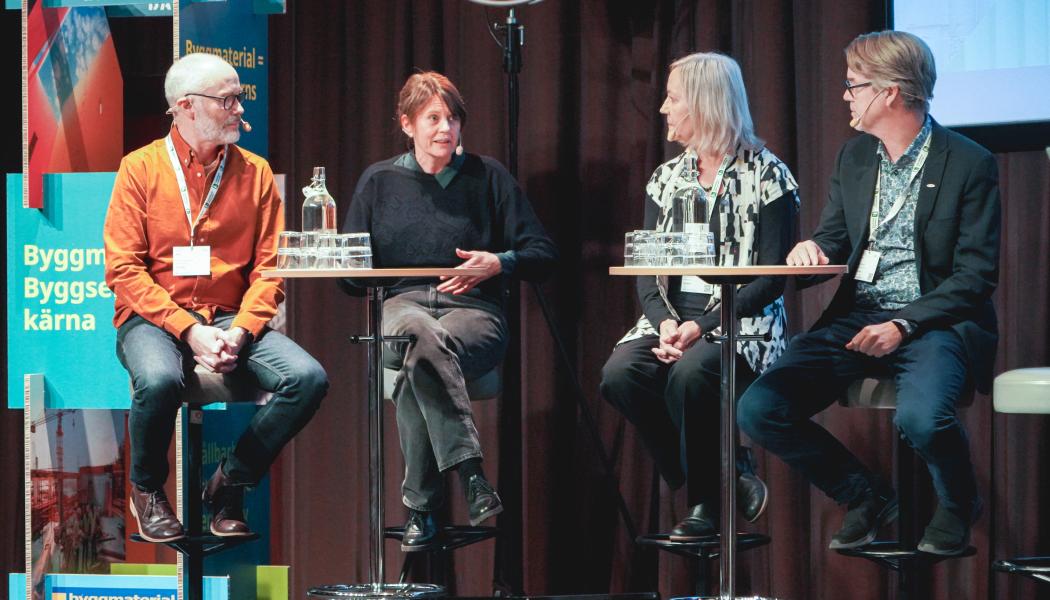 Byggmaterialdagen 2024. Pressbild: Stockholmsmässan