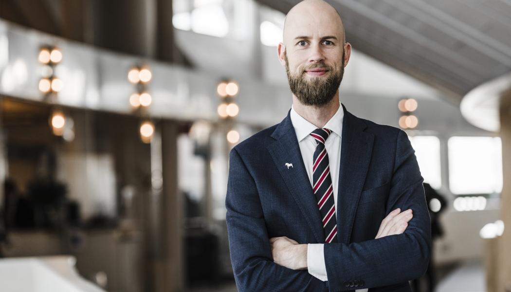 Minister för civilt försvar Carl-Oskar Bohlin. Pressbild: Moderaterna