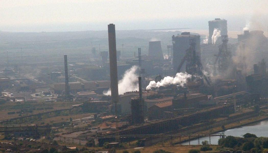 Port Talbots stålverk. Foto: Chris Shaw/Wikimedia Commons