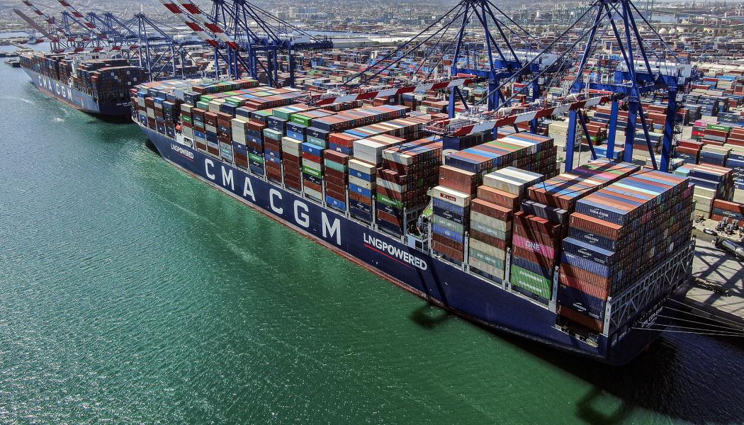 För första gången någonsin får APM Terminals i Göteborg tre veckovisa direktanlöp till Asien. Foto: APM Terminals