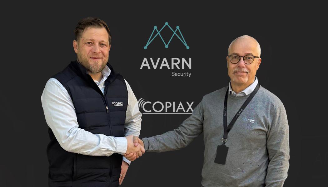 Tore Karlsen, Copiax och Stefan Filobelli, Avarn Security Systems Foto: Copiax
