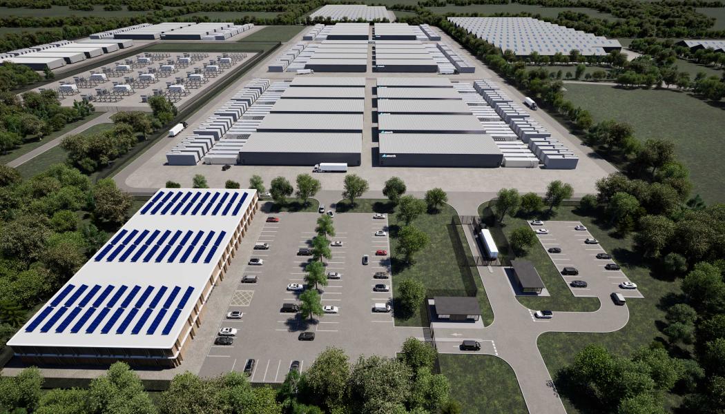 atNorths DEN02-campus i Jylland, Danmark är första steget, fler megacenter planeras i Finland och Sverige.