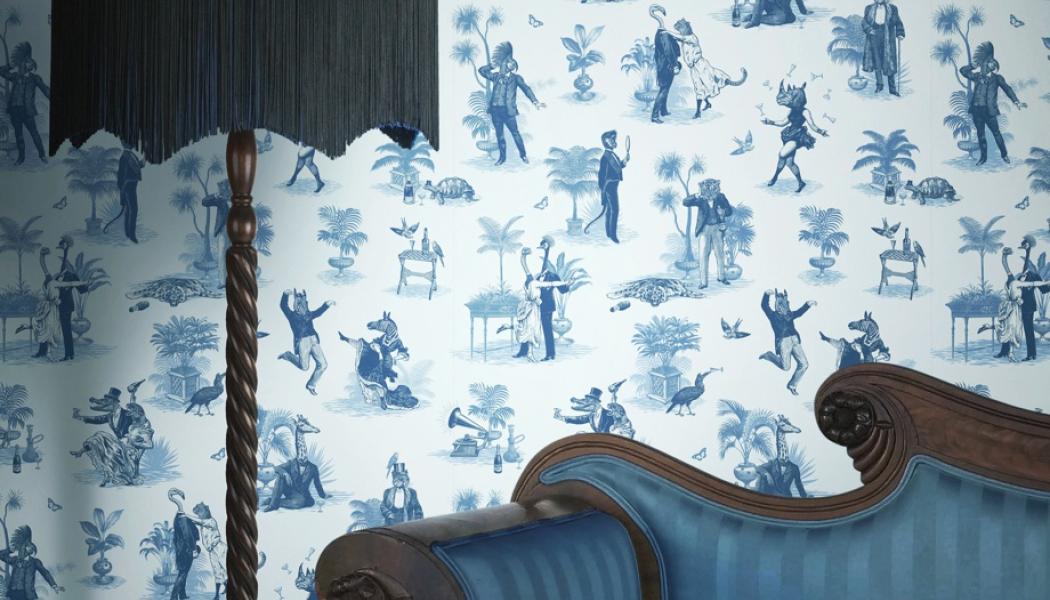 Tapet från Divine Savages. Foto: Divine Savages