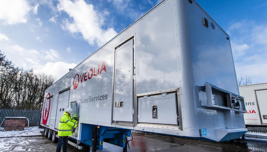 Att som energiproducent anlita Mobile Water Services för mobil vattenrening vid haverier eller planerat underhåll är både kostnadseffektivt och en trygghet. Foto: Veolia Water Technologies