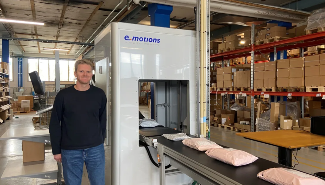 E-logistiks nya sorteringsverk kommer ifrån e-motions. Foto: E-logistik