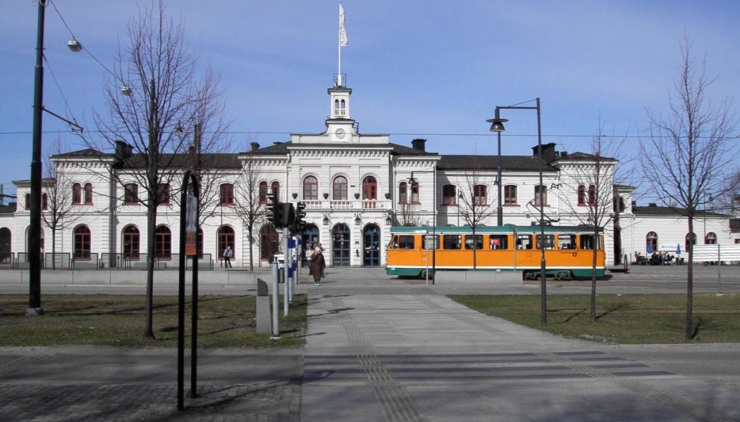 Centralstationen Norrköping april 2005. Foto: Thuresson/Wikimedia Commons/https://commons.wikimedia.org/wiki/File:Centralstationen_Norrk%C3%B6ping_april_2005.jpg