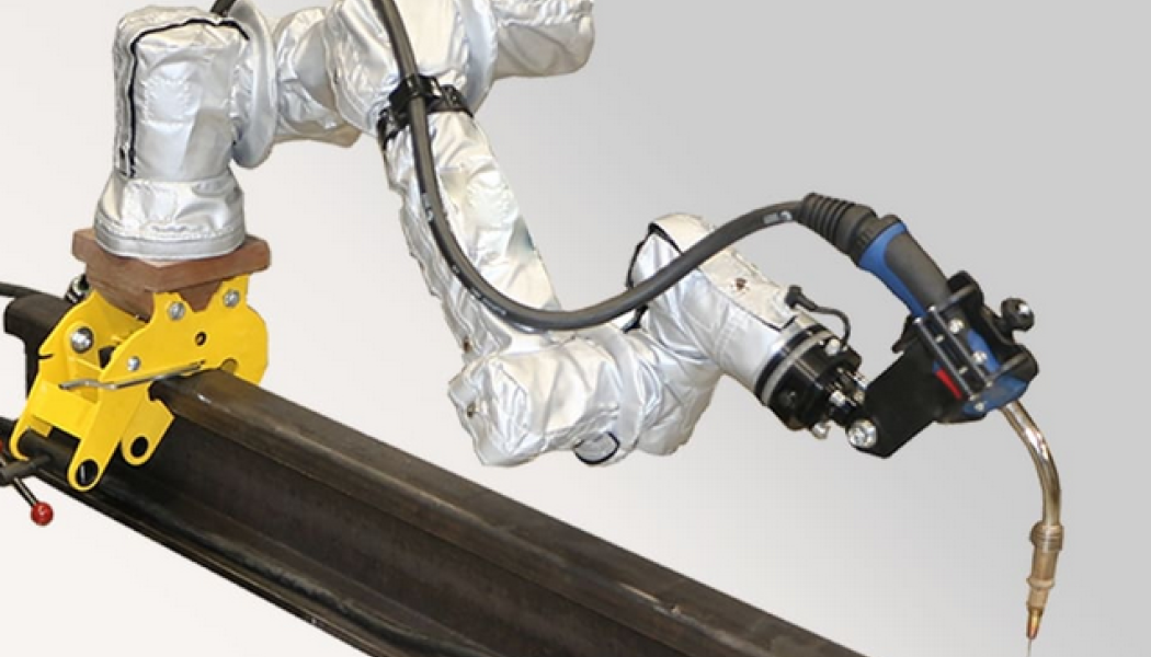 Flex e.bot är en kollaborativ robotlösning från Welding Alloys. Foto: Welding Alloys