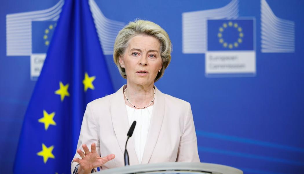 EU-kommissionens ordförande Ursula von der Leyen tog nyligen emot ett kritiskt brev från fem EU-länder. Foto: EU-kommissionen