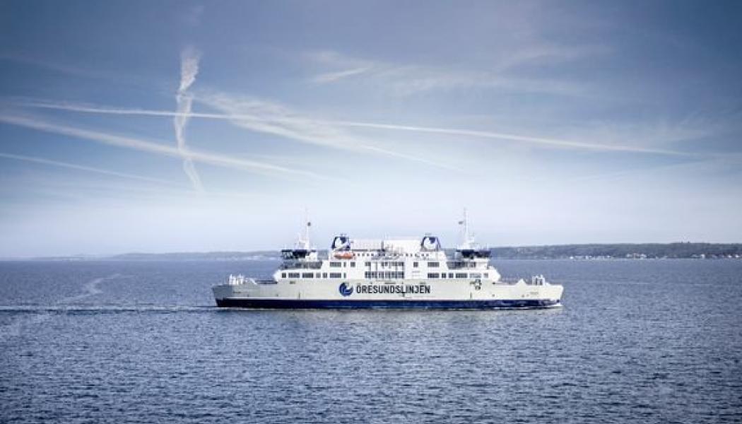 Färjorna över Öresund har haft den mest trafikerade november på de senaste 17 åren. Pressbild: Molslinjen A/S