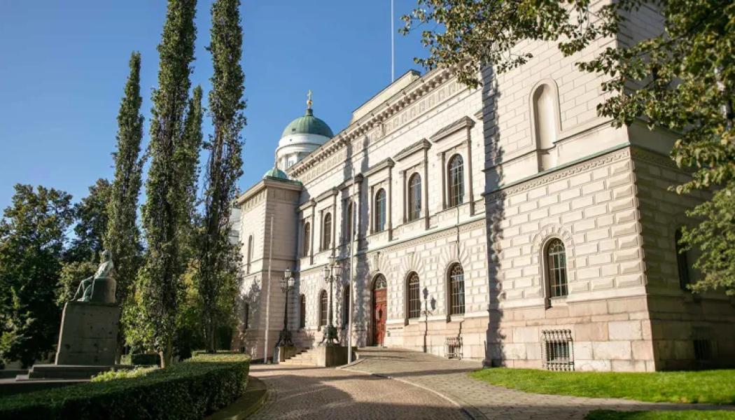 Finlands Bank i Helsingfors. Foto: Finlands Bank