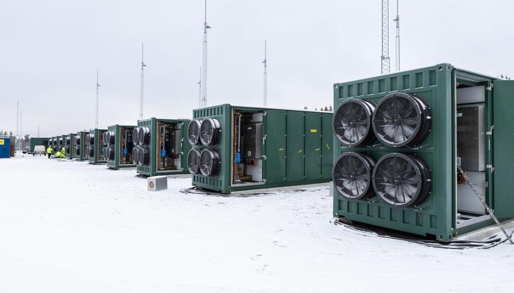 Flower äger fyra operativa BESS-anläggningar i Sverige (totalt 63 MW), och ytterligare tre internt utvecklade projekt väntas tas i drift i landet under 2026 (totalt 70 MW). Bilden är från Flowers 42,5 MW BESS i Bredhälla. Pressbild: Flower