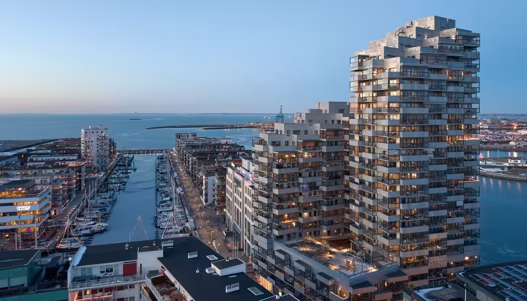 Docks får höga betyg av de boende för arkitekturen, som FOJAB står bakom. Foto: Gabriel Brandström