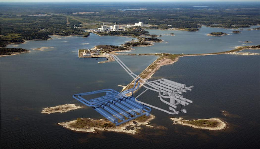 Nya SFR kommer att ligga djupare, 120 till 140 meter, än den befintliga anläggningen. Bild: SKB 