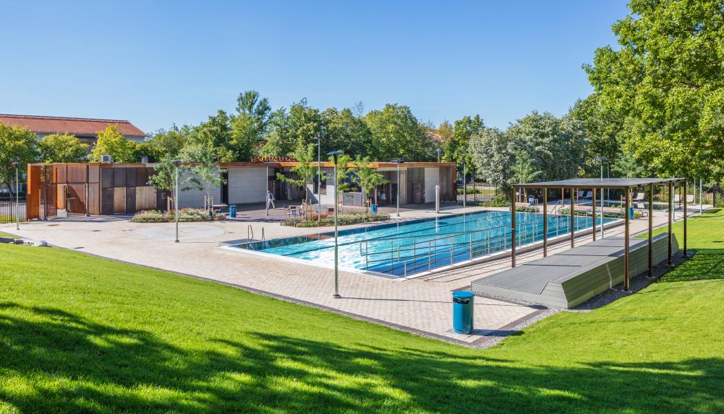 Fredriksbergsbadet. Pressbild: Carlstedt Arkitekter