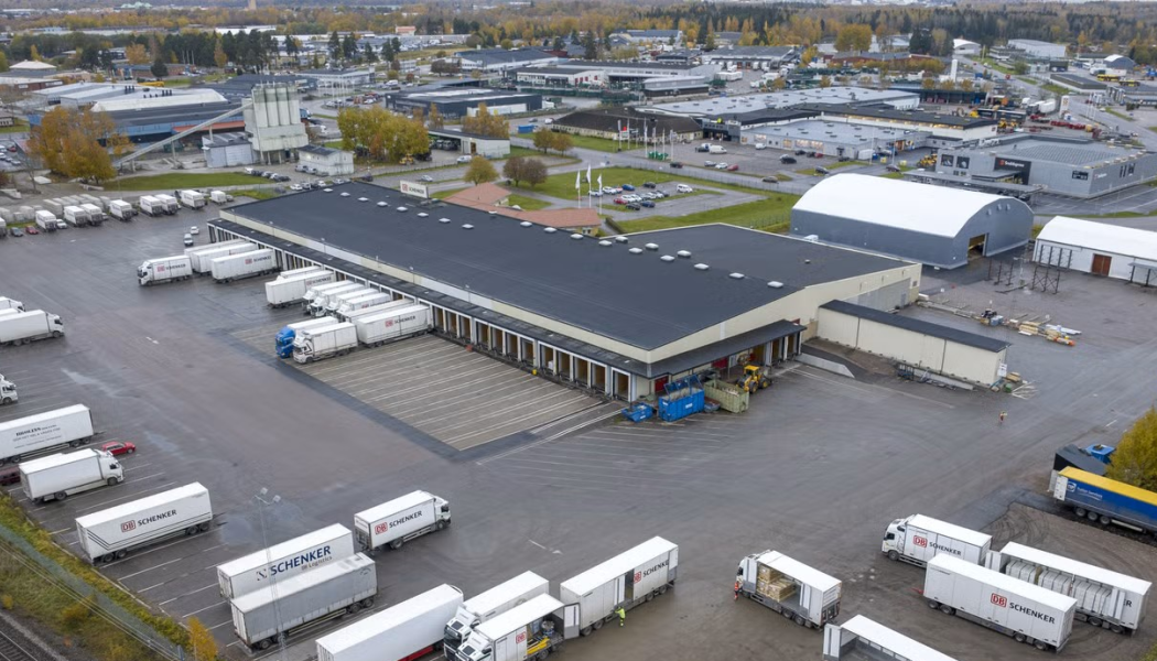 Terminalen i Gävle. Foto: Logistea