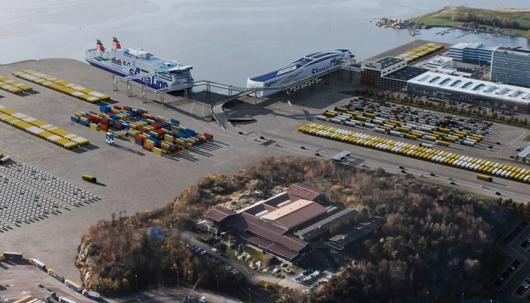 Muddringen av farlederna in till Göteborgs hamn gav upphov till 14 miljoner kubikmeter lermassor. Foto: Göteborgs hamn 