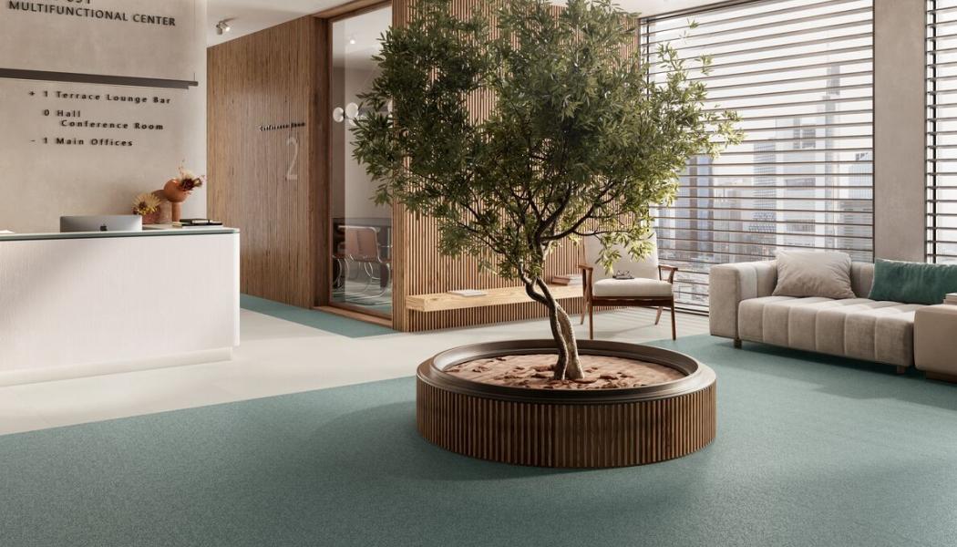 90 procent av golvmaterialet står för den absoluta majoriteten av golvinstallatörernas samlade klimatpåverkan. Bildkälla: Golvbranschen GBR