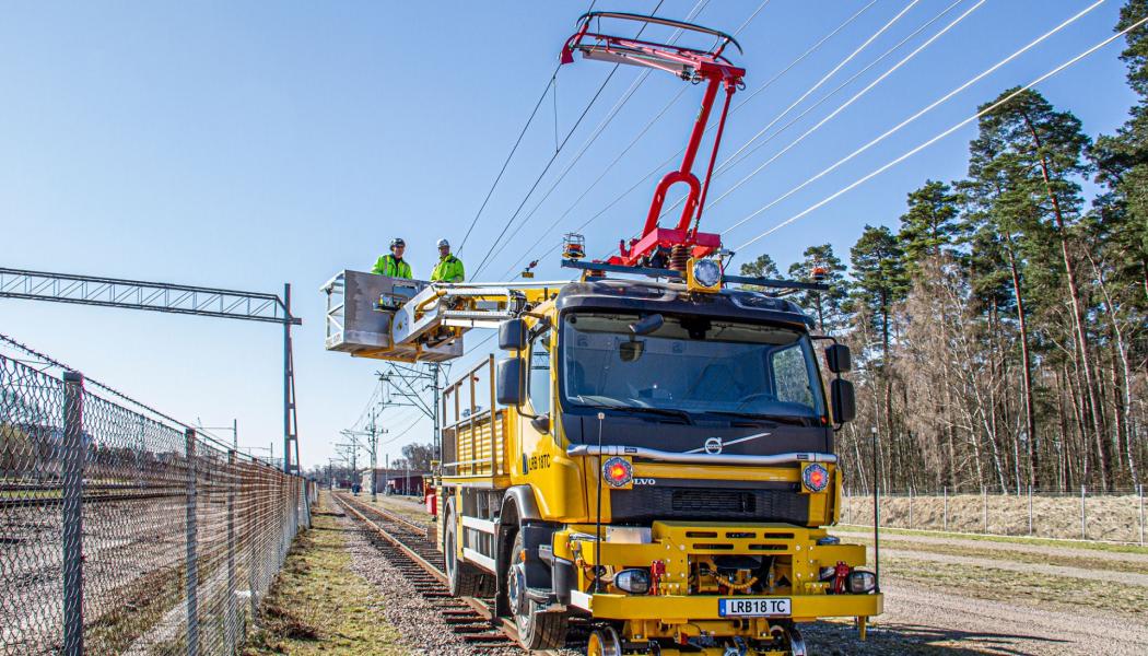 Tvåvägsfordon. Foto: Goldschmidt 