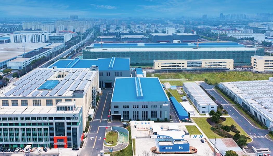 Guofus tillverkningsanläggning i Zhangjiagang. Foto: Guofu HEE