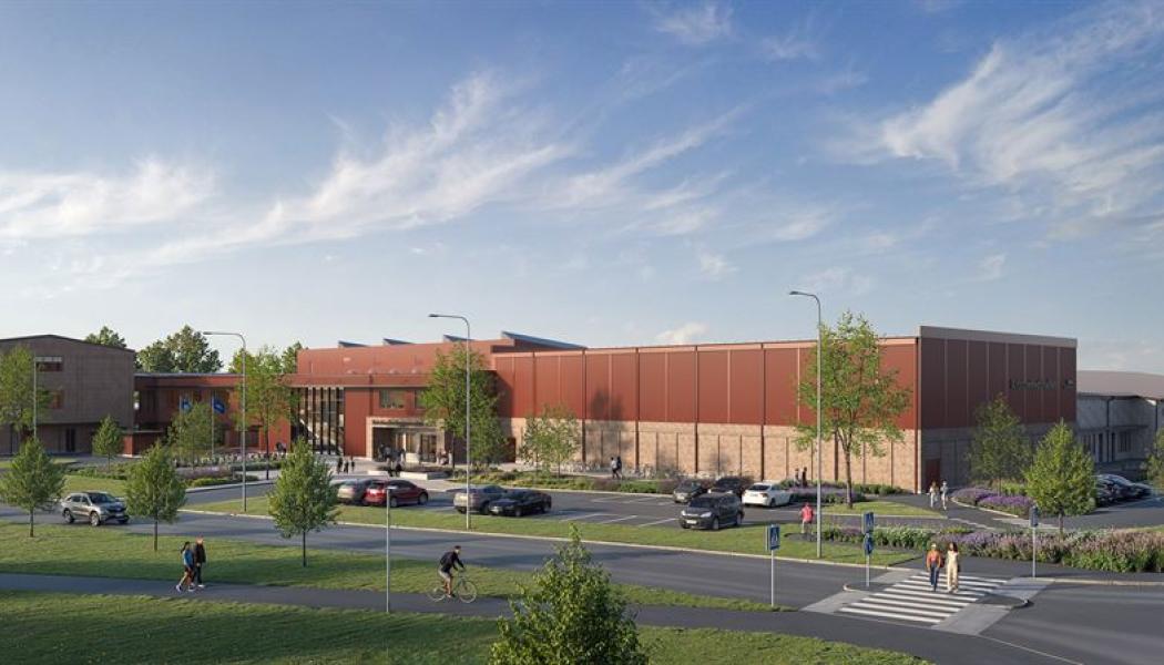 Gymnasium Halmstad. Bildcred: Liljewall