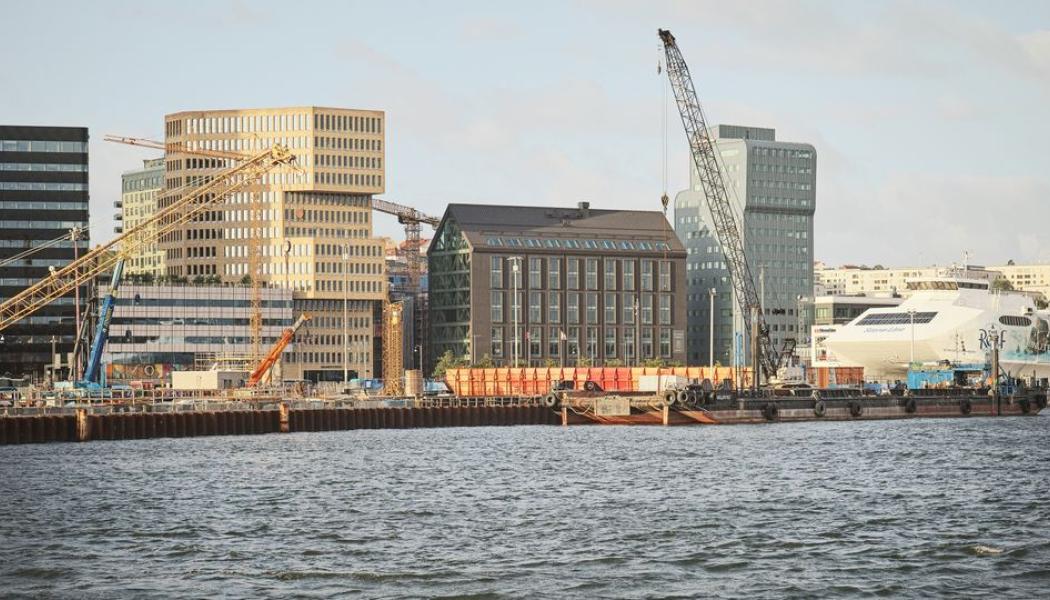 Habitat 7 på Masthuggskajen är en av Göteborgs nya träbyggnader.
Bildkälla: Krook & Tjäder