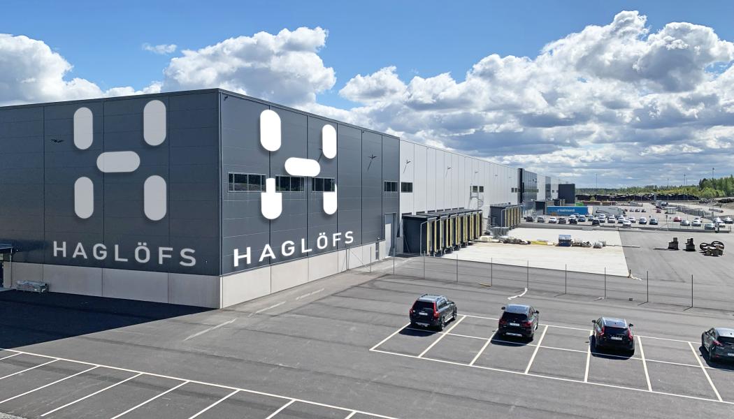 Haglöfs skriver flerårigt hyresavtal skrivits med Logicenters i Eskilstuna Logistikpark. Foto: Logicenters