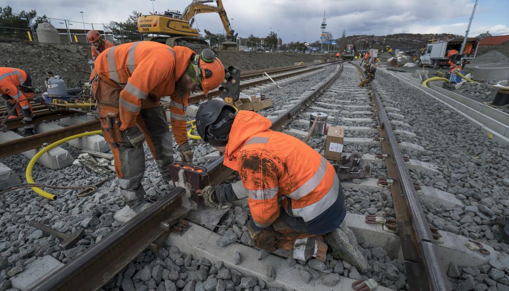 KTH:s järvägsforskare förespråkar utbyggnad av kapaciteten på flera delar av järnvägsnätet. Foto: SKANSKA