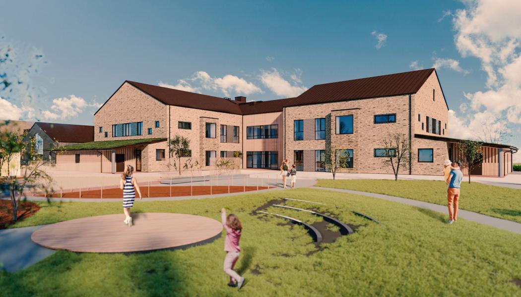 Hattstugans förskola kommer att bestå av åtta avdelningar för totalt 160 barn. 